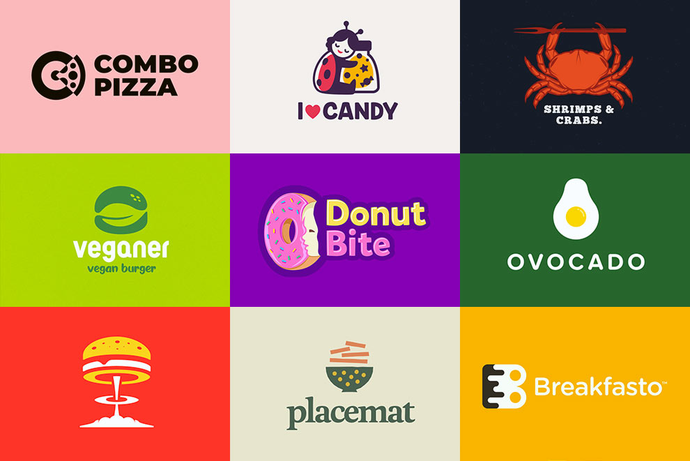 53 Mouth-Watering Food Logo Ideas