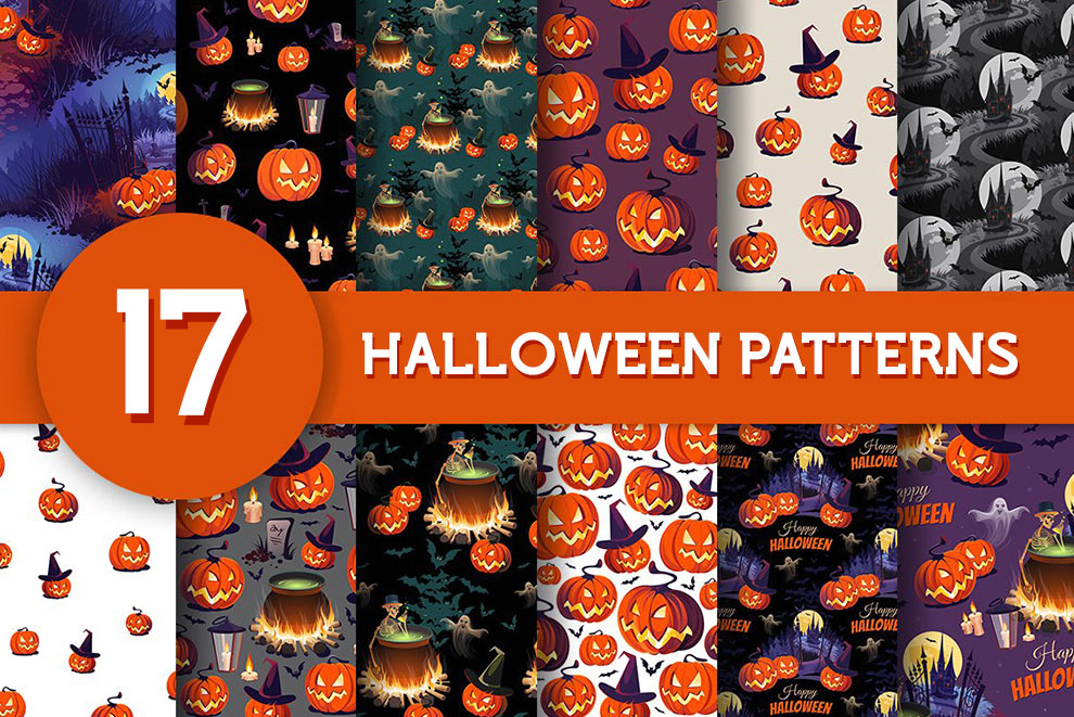 17 Creative Halloween Patterns for Your Projects DesignwithRed