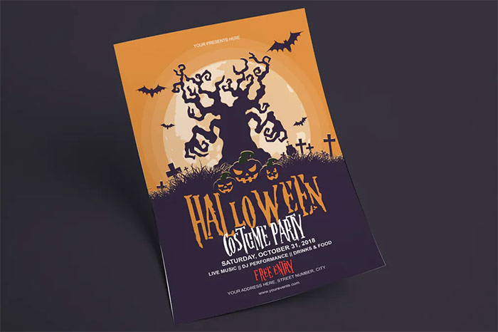 Halloween Flyer Template 2