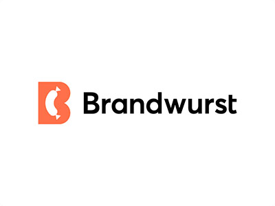 Brandwurst by Deividas Bielskis - food logo ideas