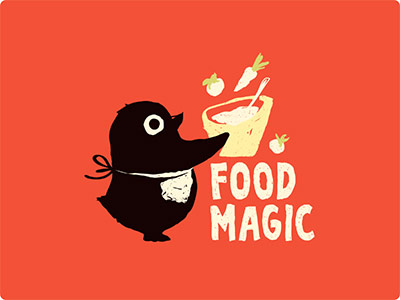 Food Magic by Elmira Gokoryan - food logo ideas