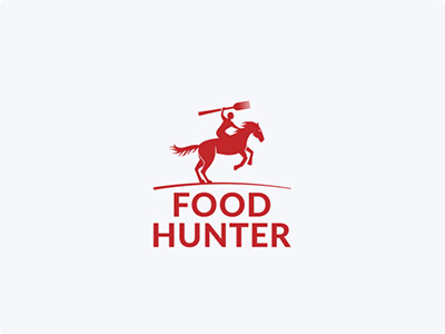 Food Hunter Logo by Marcin Bernatek - food logo ideas