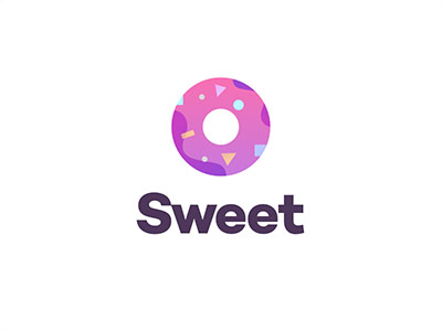 Sweet Logo Concept by David Kovalev - food logo ideas