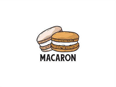 Modern Vintage Macaron Logo by Killskuy 