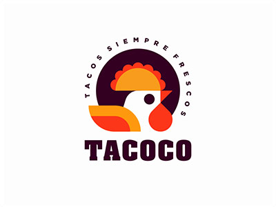 Tacoco by Konstantin Reshetnikov - food logo ideas