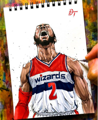 Japanese Cartoonist Dai Tamura Draw his NBA Heroes