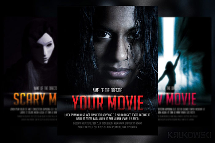 22 Enticing Movie Poster Templates PSD