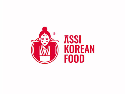 ASSI Korean Food - restaurant logo ideas