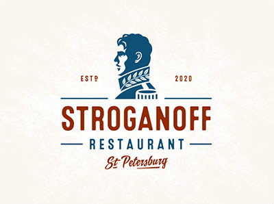Stroganoff Restaurant - restaurant logo ideas