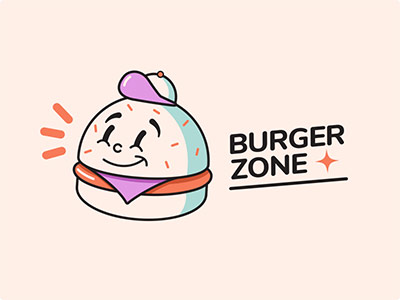 Burger Zone - restaurant logo ideas