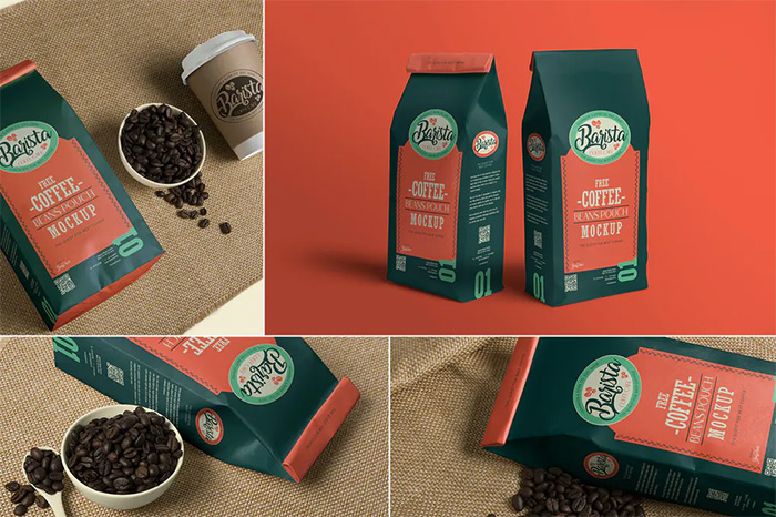 20+ Best Coffee Packaging Mockup Templates - Design with Red
