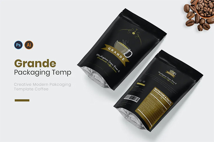 Coffee Grande Packaging