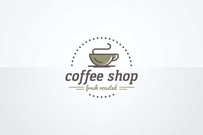 Coffee Shop Logo Design Template