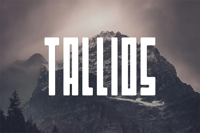 Tallios Font - tribal fonts