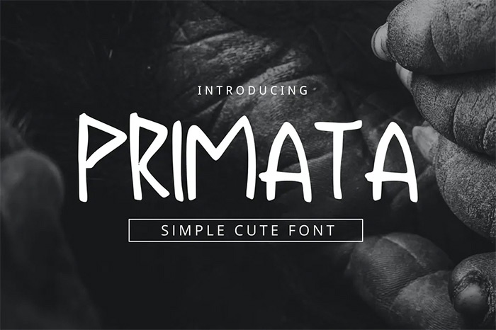 Primata Font - tribal fonts