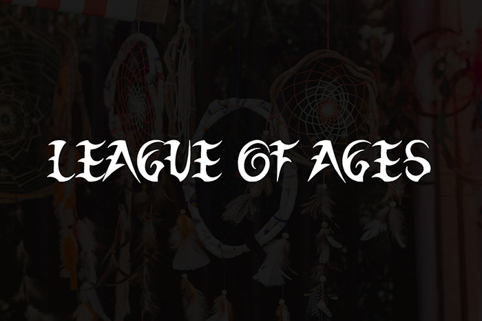 League of Ages Font