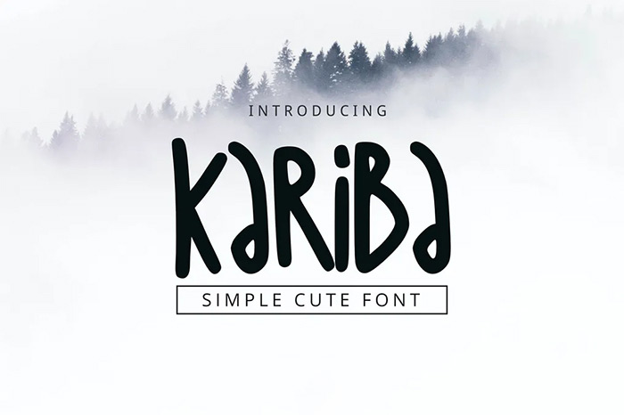 Kariba Font - tribal fonts