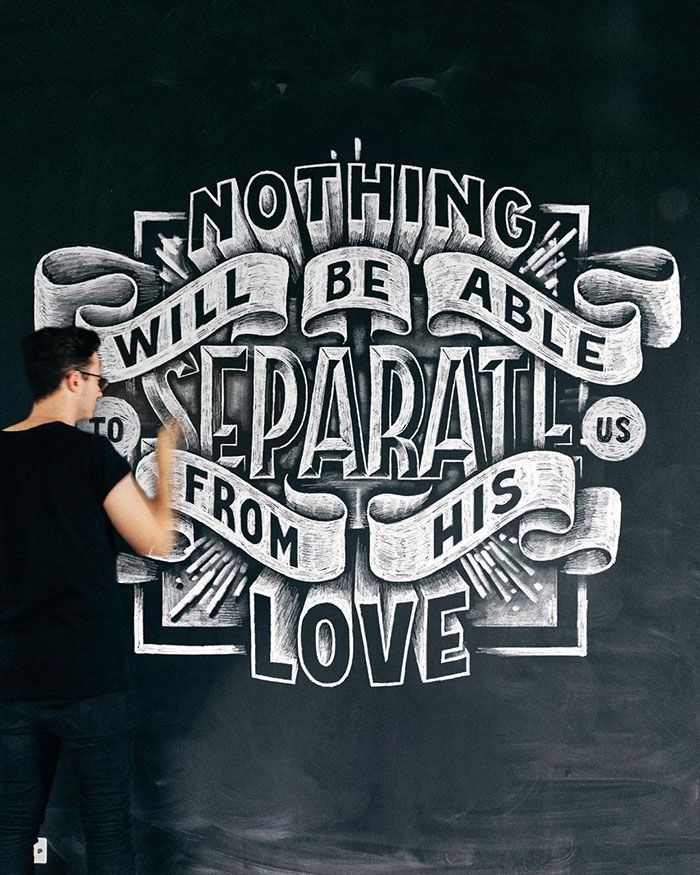 Nothing will be able to separate us from His love