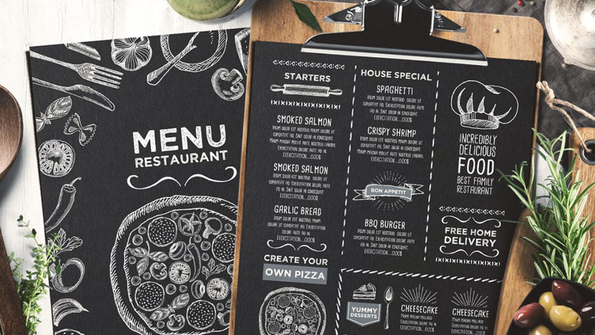 23 Classy Restaurant Food Menu Templates - Design with Red
