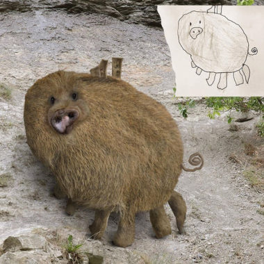 Kids' Drawings Brought to Life: Bizarre & Hilarious Result