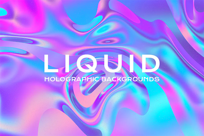Holographic Liquid Background Set