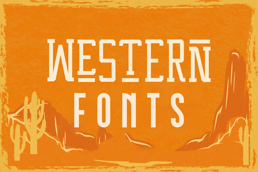 free western google fonts