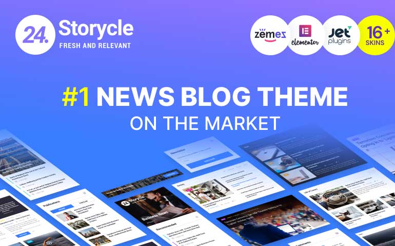 24-Storycle - Best WordPress Theme