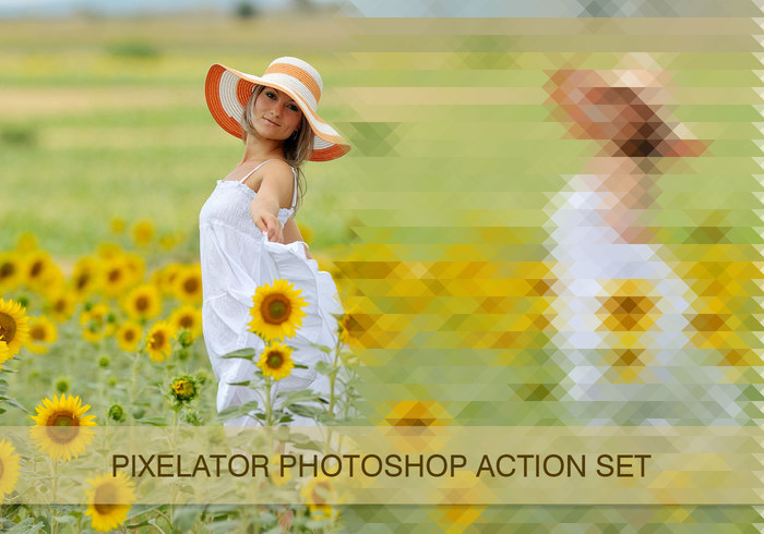 Pixelator - Pixel Photoshop Actions