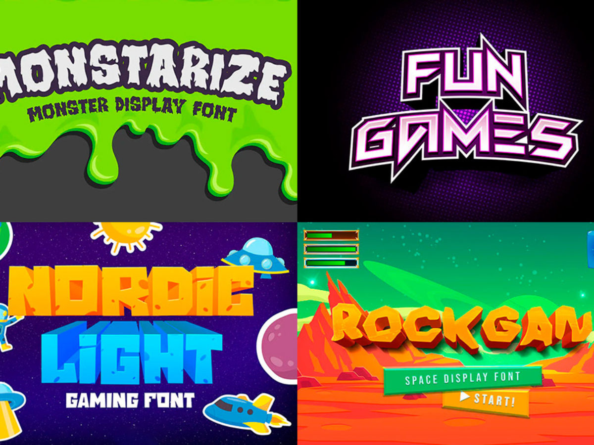 25+ Best Gaming Fonts for Your Design Projects