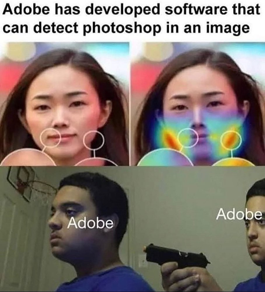 detect photoshop meme