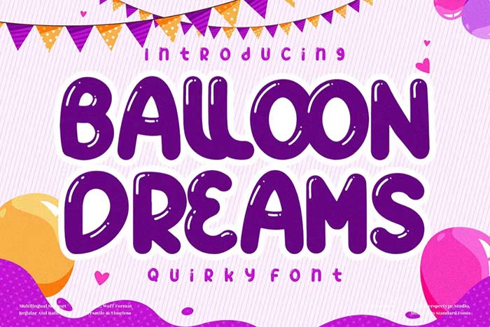 balloon font photoshop download