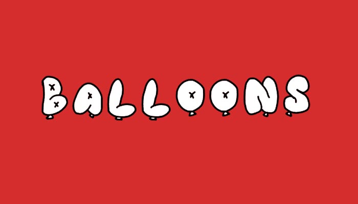 Balloon font free download 8