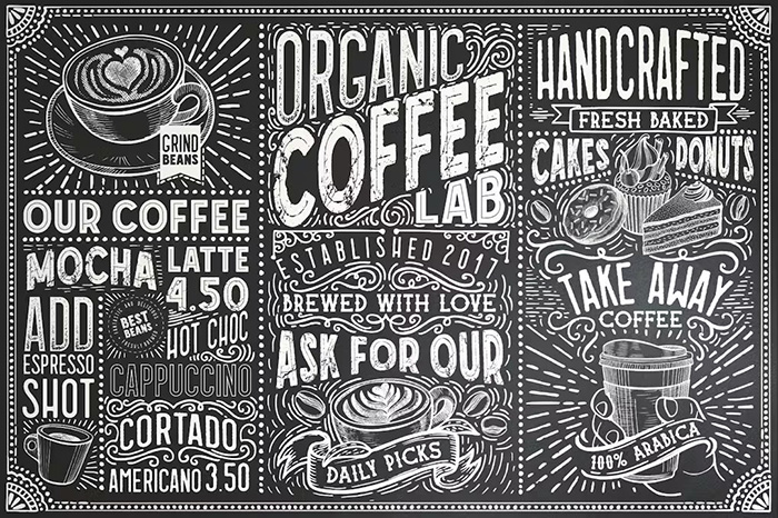 15 Fonts Coffee Lab Collection